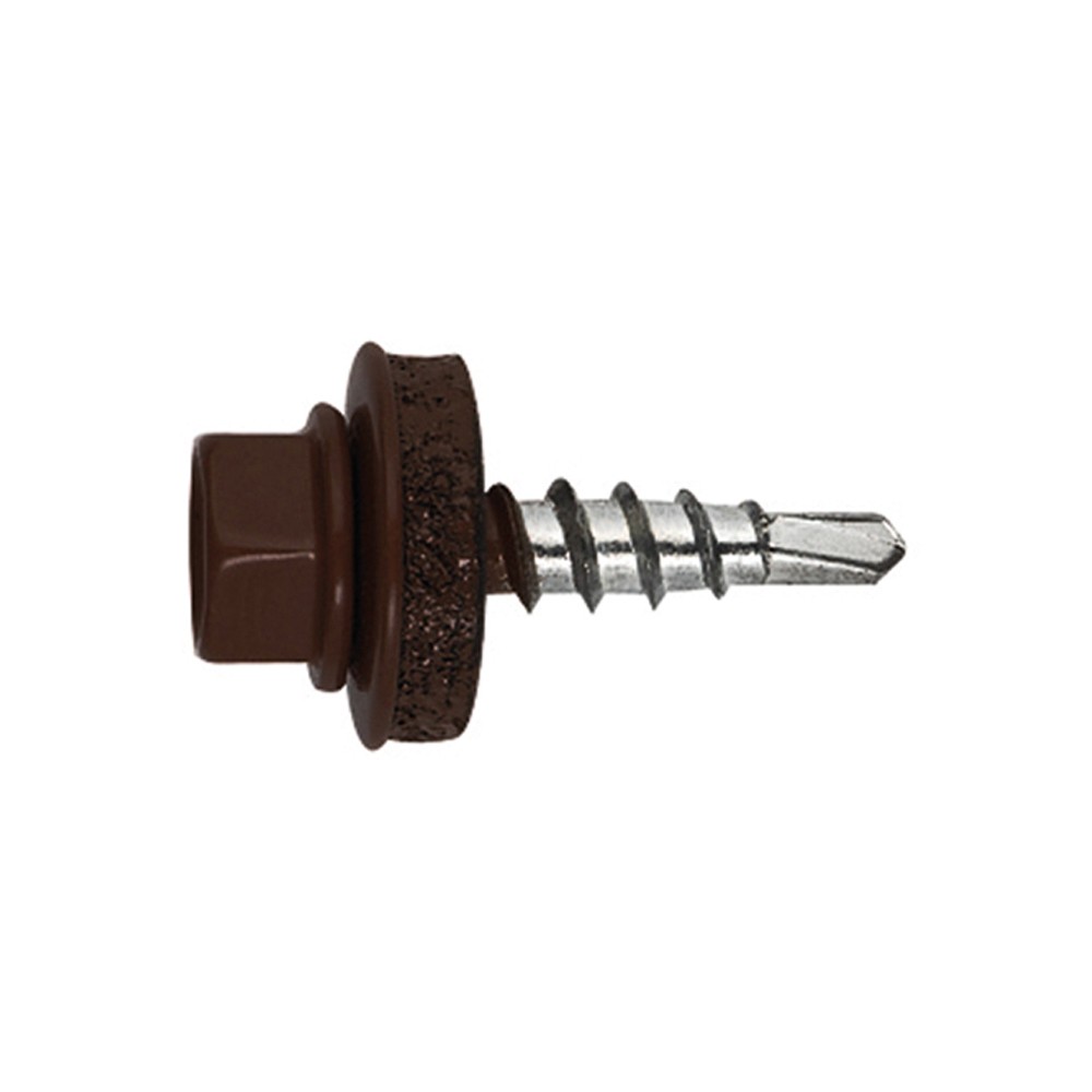 FS 8017 [CP] Tornillo cubierta metal madera. RAL 8017. Marrón chocolate